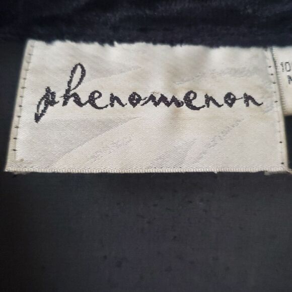 Black Sheer Velvet Burnout Top Womens L Dark Floral Fairy Grunge Whimsigoth Boxy - Picture 3 of 10